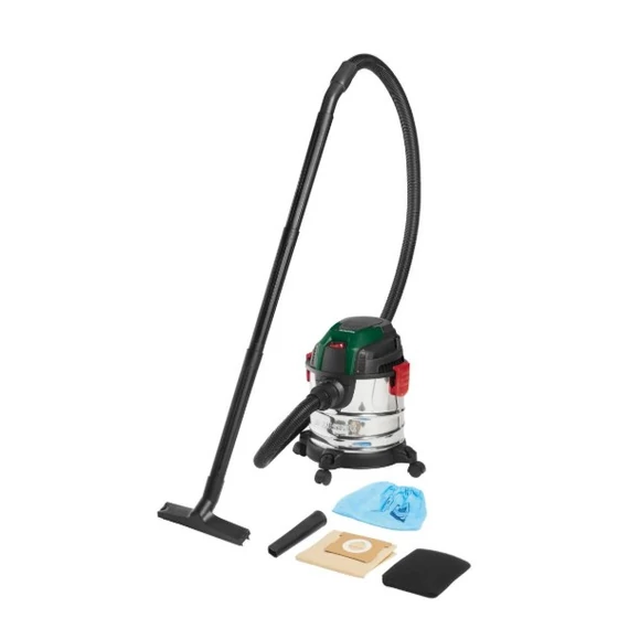 Parkside száraz és nedves porszívó, 1200W, 12L (PWD 12 B1)